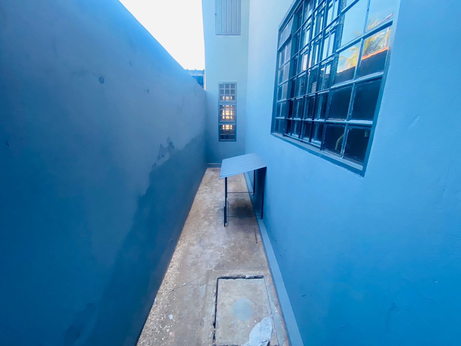 Vista externa da casa